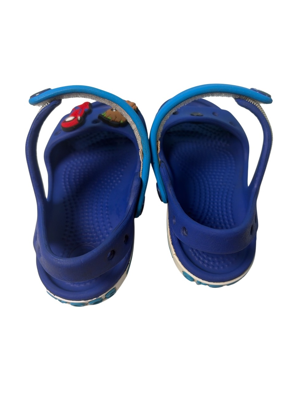 Crocs Crocband Sandals Kids Toddler Cerulean Blue Ocean Size C6 Waterproof - Picture 5 of 9
